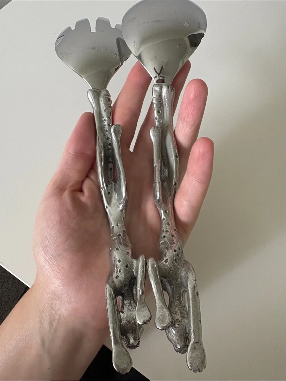 Cheetah Design  Salad Server